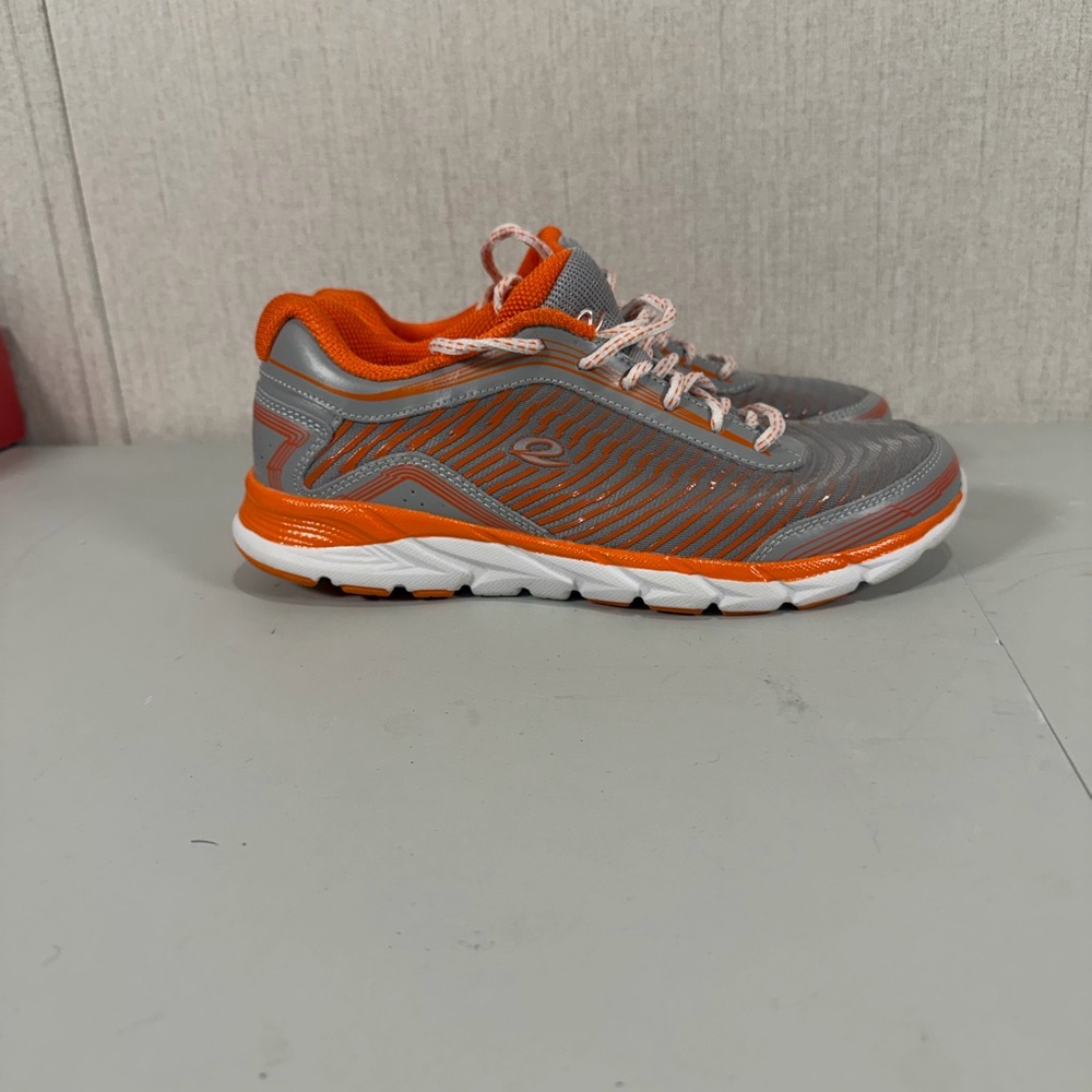 Easy‎ Spirit women Size 8 Ignite  Lace Up 29601015 Running Shoes White Orange